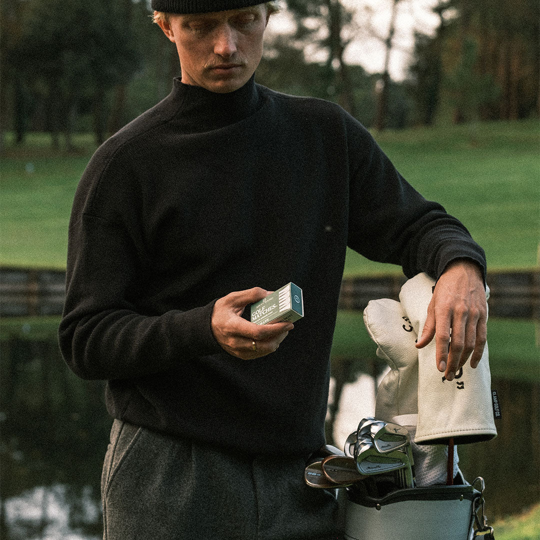 The Green Golf Tee Match Box