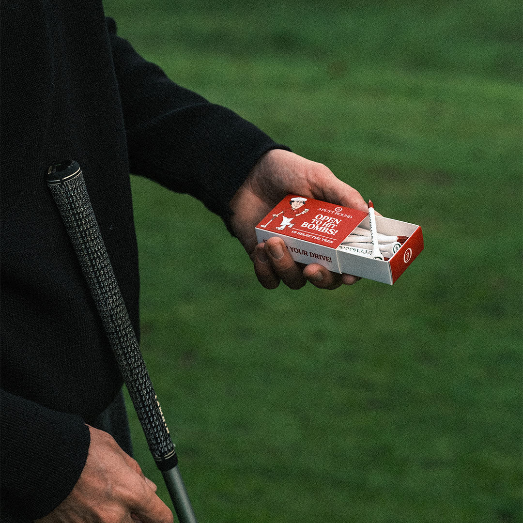 The Red Golf Tee Match Box
